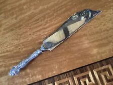 HUGE 12” Violet by Wallace Sterling Handle Ice Cream Or Fish Server Hatchet picture