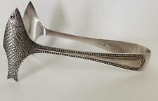 Vintage Silver Plate EPNS Sardine Fish Serving Tongs Nips picture