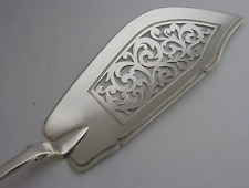 ENGLISH VICTORIAN STERLING SILVER FISH SLICE SERVER 1846 ANTIQUE 146g picture