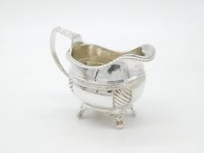 Georgian Sterling Silver Paw Foot Sauce Boat 1817 London William Troby Antique picture