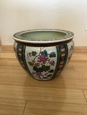 Chinese Fish Bowl - 14” - Vintage picture