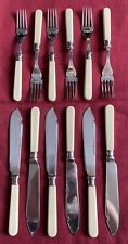 Set Of Vintage Silver Plated Fish Cutlery c.1930’s-1950’s picture