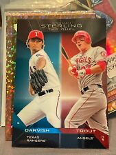 2013 Bowman Sterling The Duel #DT Mike Trout/Yu Darvish angels kc58 picture