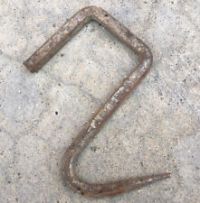 Old Antique Vintage Hand Wrought Iron Butchers or Hearth Hook Very Nice picture