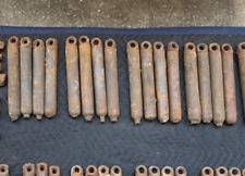 Lot of (5) Antique 6lb Cast Iron 11-12 inch Window sash weights #6 fishing decor picture