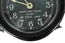 Seth-Thomas U.S. Navy Mark I 1942 Boat Clock with Original Box & Instructions picture