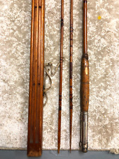 Antique Lawson  10' wood salmon fishing rod RARE vintage farm/country decor picture