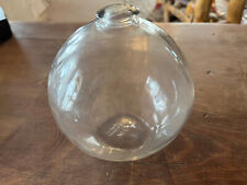 c. 1947 Round Blown Glass Fishing Fish Net Float about 5