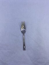 Vintage E&JB E and J Bass Silverplate Pierced Chutney Fork 5 Inch picture