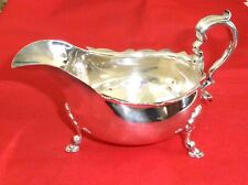 Vintage Excellent Quality Silver Plated Sauce Boat Goldsmiths & Silversmiths Co. picture