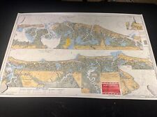 c2008 CAPE MAY To SANDY HOOK Nautical Map Standard Navigation Waterproof Charts picture