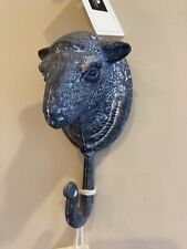 Wrought Iron Animal Wall Hook - Sheep- 6