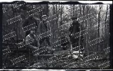 RARE Antique Early 1900 Original Negative Outdoor, Hunt, Fish, scenery, cars #37 picture