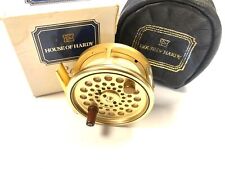 Hardy Gold Sovereign #5/6/7 trout fly reel with padded case and box Ltd Ed #656 picture