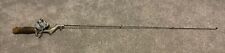 Antique Collector Wave King Steel Fishing Rod 42” w/ Pflueger SkilKast No. 1953 picture
