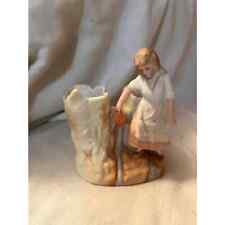 Victorian Spill Holder Vase - Woman at Stream Figural picture