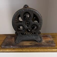 Antique Cast Iron New Era Mfg. Rope Machine 3-Hook Cleaned/Lubricated picture