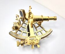 Bass Sextant Heavy Ship Navigation Astrolabe Sextant Nautical Antique Marine picture