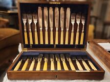 Antique Fish Knife Set from Scotland picture
