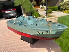 Antique Rare motorized or static Japanese Navy PT model boat vessel ship picture
