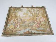 Vintage French Fishing Scene Wall Hanging Tapestry 138x109cm picture
