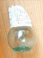 Already a work of art This is a very rare glass bead barnacle fishing float. picture