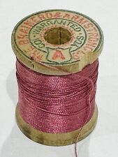 VINTAGE Silk Thread Brainerd Armstrong Rose  Pink Fly Fishing Tying Sewing 429 picture