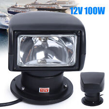 100W Remote Control Marine Boat Car Truck Searchlight Spotlight 12V 100W Bulb US picture