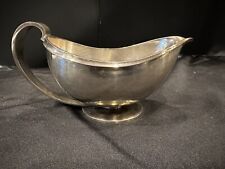 Sterling Silver Georg Jensen By Harald Nielsen Hammered Gravy/Sauce Boat #761 picture