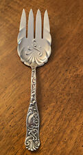 Towle Sterling Silver Diane Fish Serving Fork Pat. 1889 picture