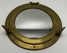 Brass Mirror Maritime Porthole Round Glass Nautical Boat Ship Porthole 12