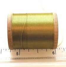 VTG Silk Thread Brainerd & Armstrong Chartreuse Green Fly Fishing Sewing #9115 picture