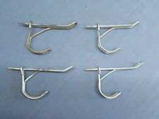 Vintage Rustic Twisted Wire Screw-In Coat/Hat Hook School Farm House set of 4 picture