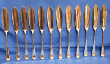 Antique Silver Plated Fish Knife. Sheffield. EPNS Super A 90 lot of 12 picture