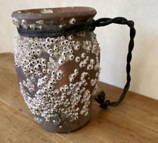 【Excellent+++++】Japanese fishing Octopus Pot 9.2in barnacle vintage japan picture