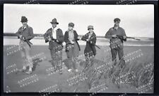 RARE Antique Early 1900 Original Negative Outdoor, Hunt, Fish, scenery, cars #46 picture
