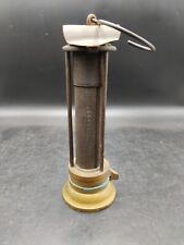 Brass American Safety Lamp Miners Lamp AMS Scranton PA Antique 20 Vintage Hook picture