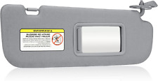 Gray Passenger Right Side Sun Visor Replacement Compatible with 2011 2012 2013 2 picture
