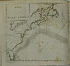 Chart of the Gulf Stream - Benjamin Franklin - American Museum 1789 Original Map picture