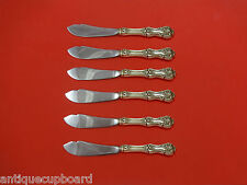 Federal Cotillion by Frank Smith Sterling Silver Trout Knife Set 6pc Custom picture