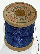 VINTAGE Silk Thread CORTICELLI Royal Blue Fly Fishing Fly Tying Sewing 914.1 picture