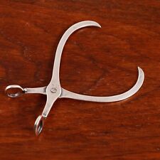 FIGURAL WEBSTER STERLING SILVER SUGAR TONGS HAY HOOK FORM 20THC NO MONOGRAM picture