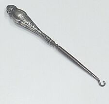 Sterling Silver Button Hook 8