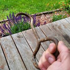 Antique Vintage Iron Meat Hook Hay Hook Hand Forged Farm Tool ... picture