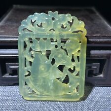 China antique jade pendant collect natural jade fish Necklace pendant picture