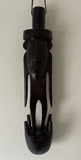 Tongan Ha'apai Tribal Suspension Hook with Two Face  Male Figure and 4 Hooks picture
