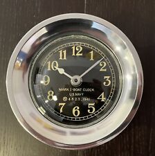 U.S. NAVY BOAT CLOCK MK I 1941- NEW CONDITION picture