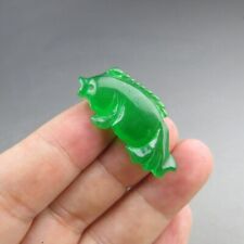 China, jade,collection,hand-carved, jade jadeite,fish, pendant D096 picture