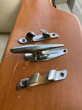 Vintage Wooden Boat Deck Cleats Thompson Penn Yan Yellow Jacket Outboard picture