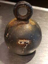 Vintage Cast Iron Nautical Fishing Buoy Anchor Float #7 Stamp picture